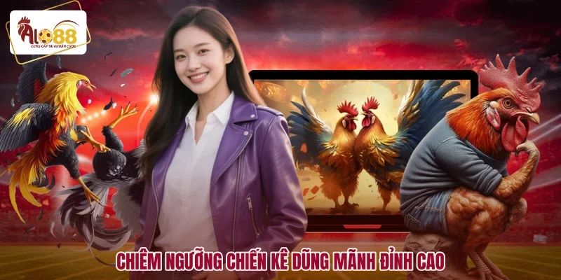 Chiêm ngưỡng chiến kê dũng mãnh đỉnh cao
