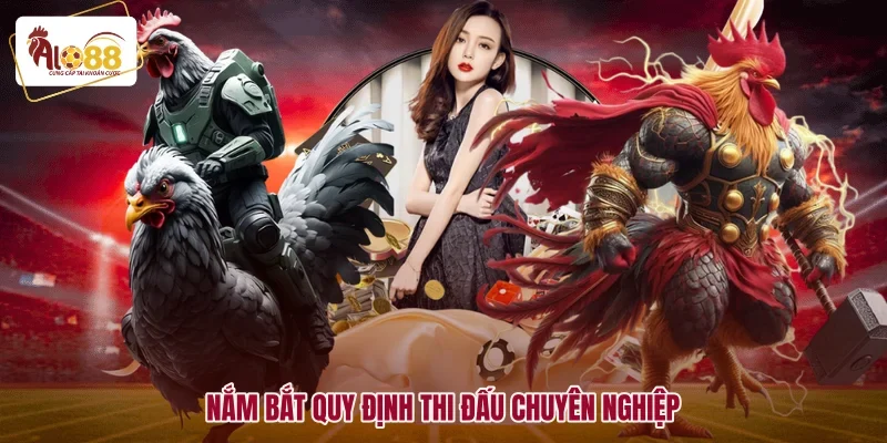 Nắm bắt quy định thi đấu chuyên nghiệp