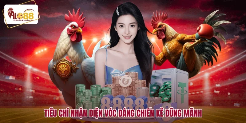 Tiêu chí nhận diện vóc dáng chiến kê dũng mãnh